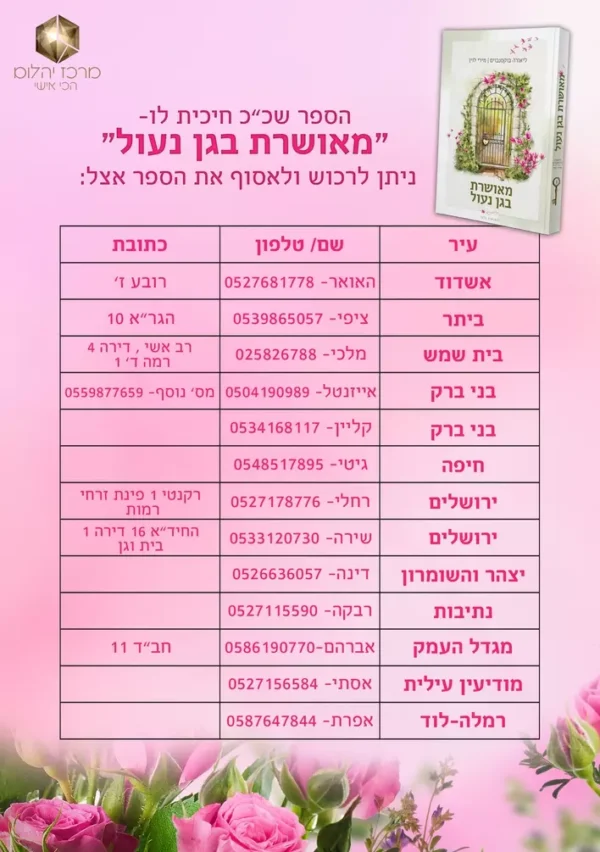 ⁦הספר - מאושרת בגן נעול!⁩ – תמונה ⁦2⁩